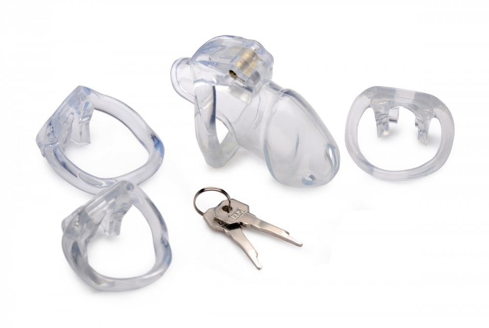 Clear Captor Chastity Cage - Amorous Mall